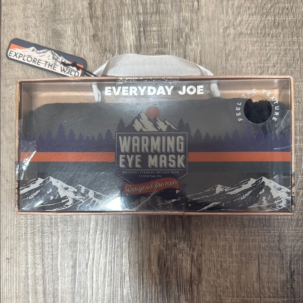 Warming Eye Mask - Black and Gray